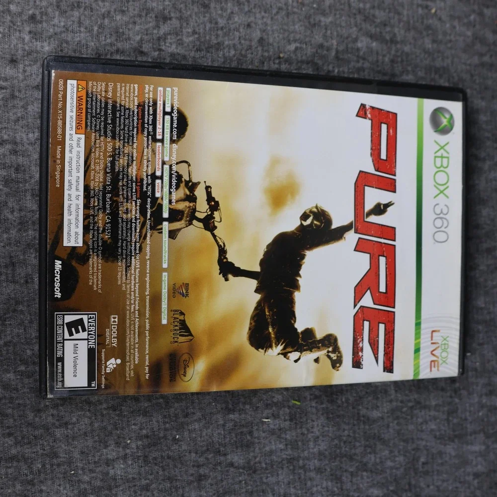 LEGO Batman / Pure Microsoft Xbox 360 Game 2 Disc Pack E10+ Racing Action NTSC